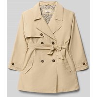Mango Trenchcoat mit Reverskragen in Camel, Größe 140 Mango Trenchcoat mit Reverskragen in Camel, Größe 140 von Mango