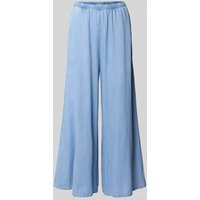Mango Wide Leg Jeans mit elastischem Bund Modell 'SIROS' in Jeansblau, Größe M Mango Wide Leg Jeans mit elastischem Bund Modell 'SIROS' in Jeansblau, Größe M von Mango
