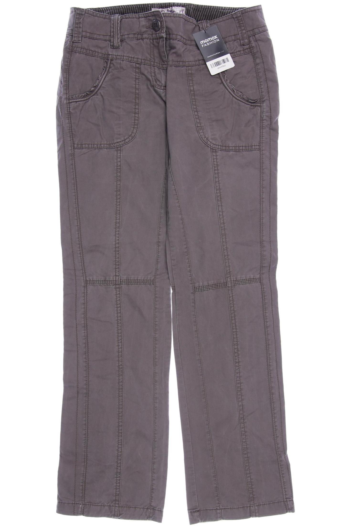 Manguun Damen Stoffhose, grau, Gr. 34 von Manguun