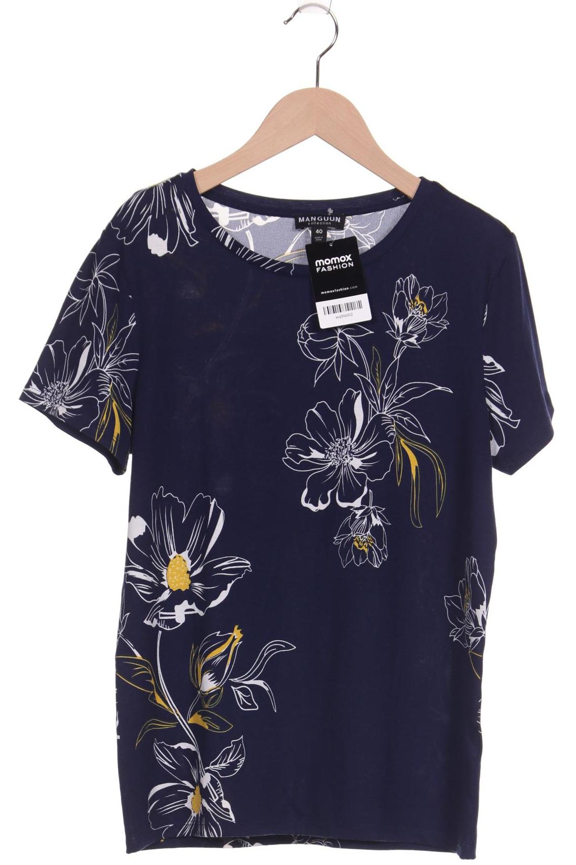 Manguun Damen T-Shirt, marineblau von Manguun