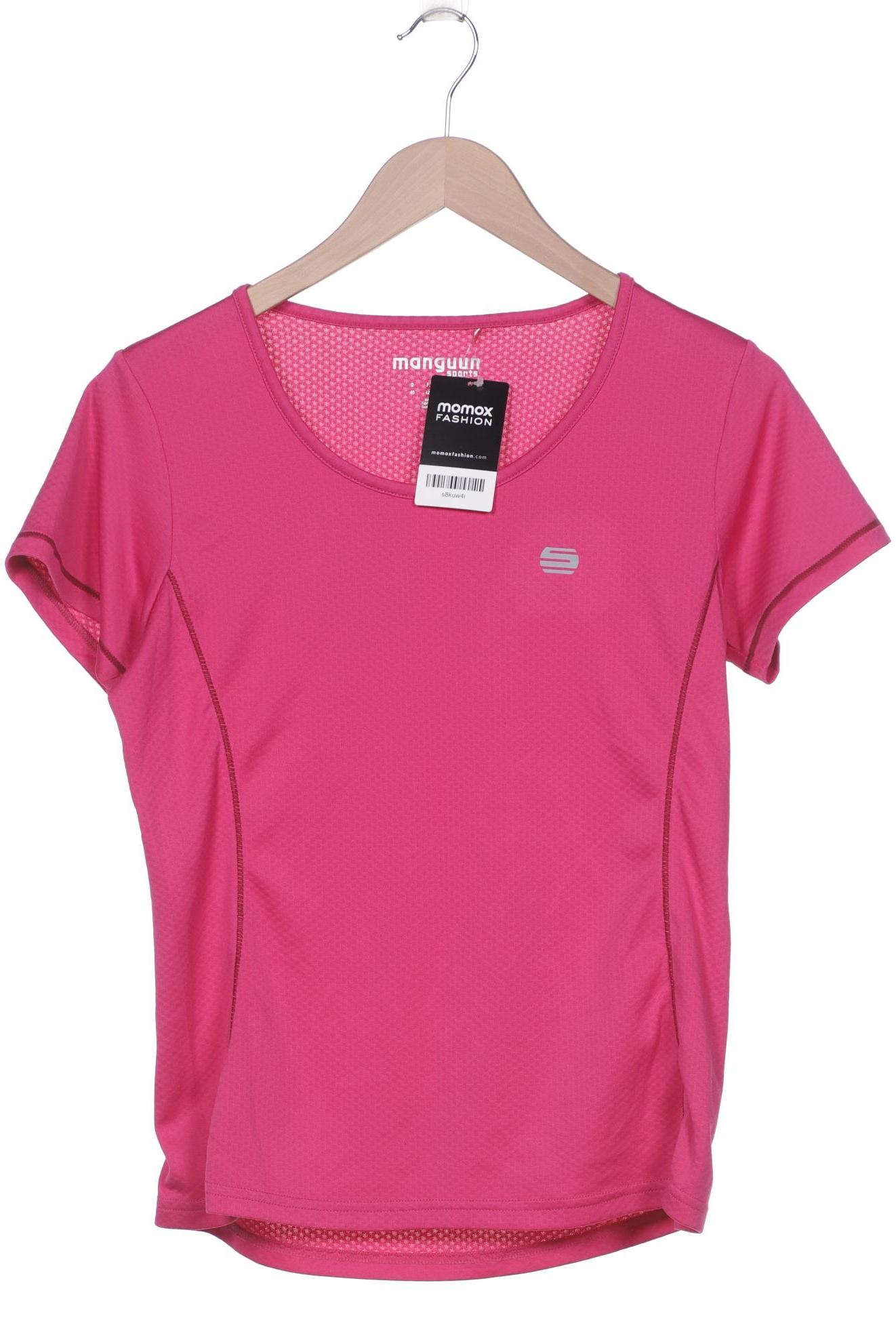 Manguun Damen T-Shirt, pink, Gr. 40 von Manguun