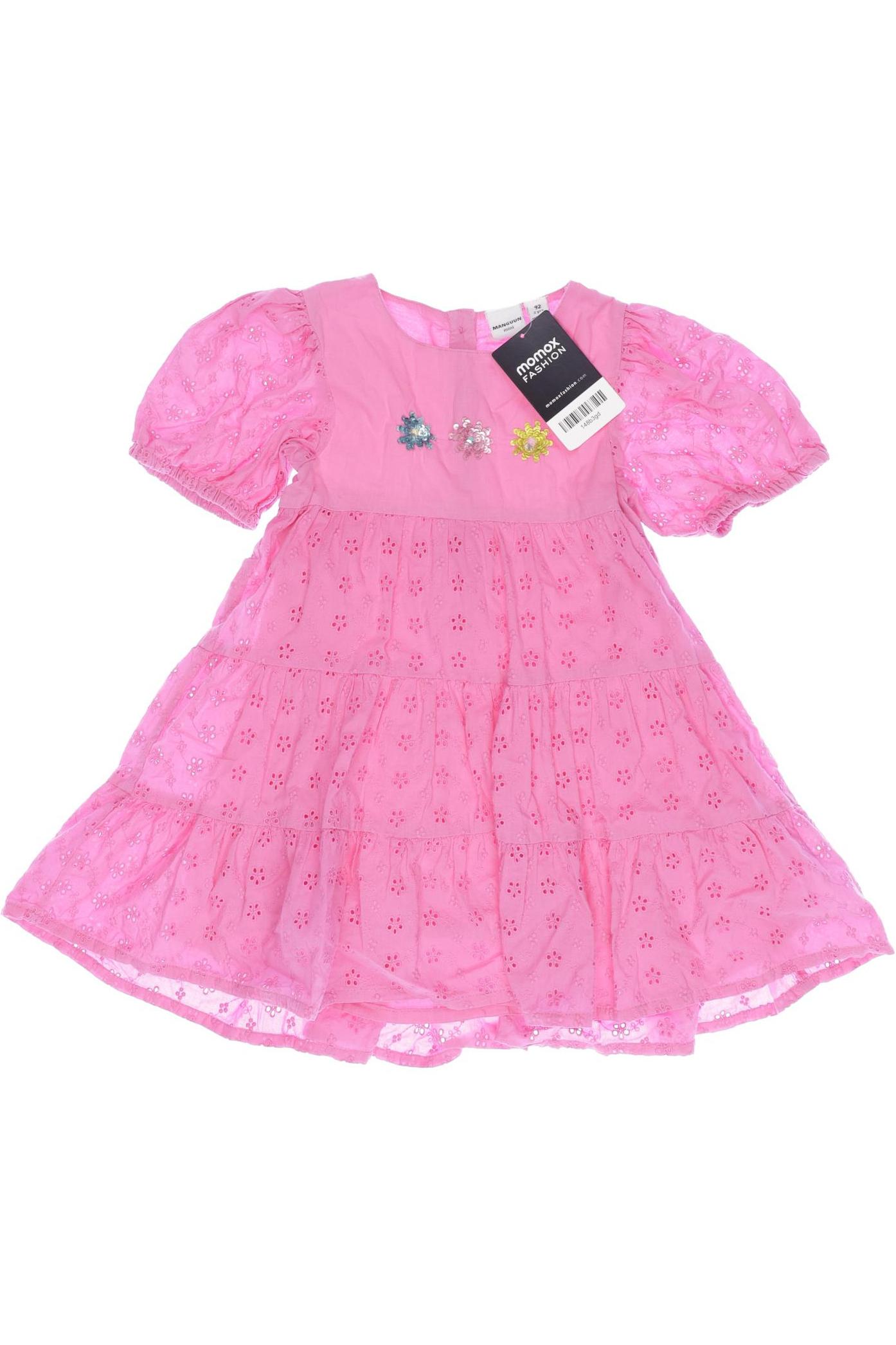 Manguun Mädchen Kleid, pink von Manguun