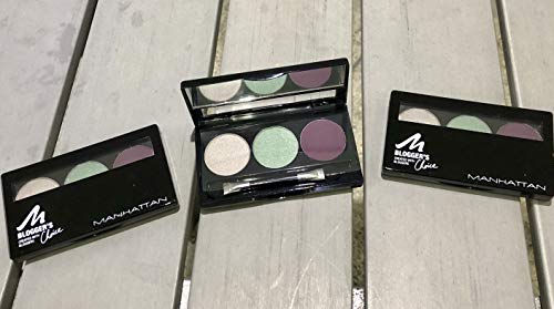 3x Manhattan Blogger's Choice Lidschatten (2 My Precious China) von Manhattan
