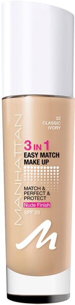 Manhattan 3in1 Easy Match Make Up 32 30 ml Manhattan 3in1 Easy Match Make Up 32 30 ml von Manhattan