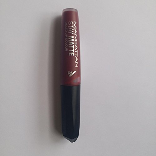 Manhattan Collections Even Angels Have A Dark Side Stay Matte Liquid Lip Colour Nr. 001 Darkest Desires 5 ml von Manhattan