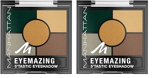 Manhattan Eyemazing 5'Tastic Eyeshadow 006 (Packung mit 2) von Manhattan