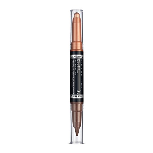 Manhattan Eyemazing Double Effect Eyeshadow & Liner – Brauner 2-in-1 Lidschatten & Eyeliner Stift zum Drehen – Farbe 002 Molten Metal – 1 x 1.6g Manhattan Eyemazing Double Effect Eyeshadow & Liner – Brauner 2-in-1 Lidschatten & Eyeliner Stift zum Drehen – Farbe 002 Molten Metal – 1 x 1.6g von Manhattan