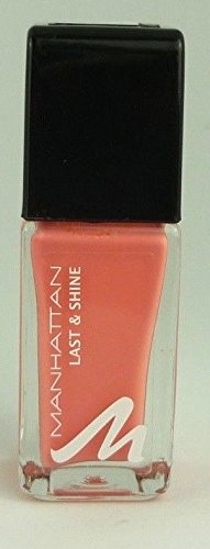 Manhattan Make-up Nägel Last & Shine Nail Polish Nr. 001 Coral Blush 10 ml von Manhattan