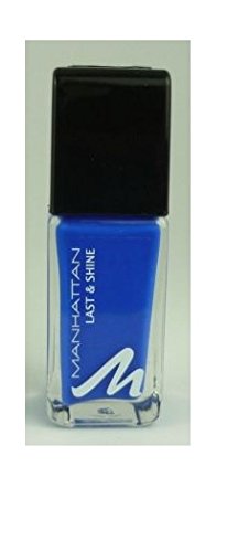 Manhattan Make-up Nägel Last & Shine Nail Polish Nr. 006 Cobalt Heaven 10 ml von Manhattan