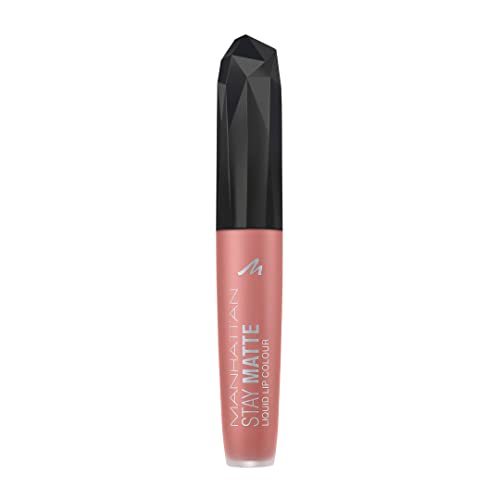 Manhattan Stay Matte Liquid Lip Colour 105 Raw Kiss, 5.5 ml, 99350066522 von Manhattan