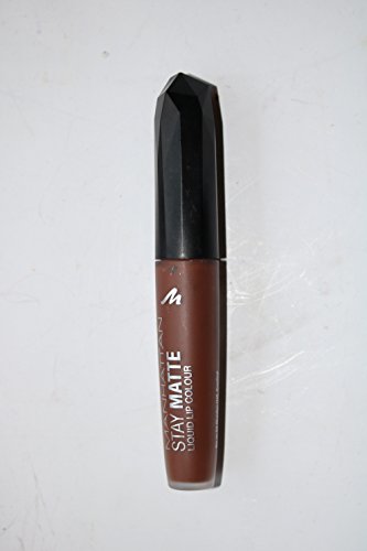 Manhattan Stay Matte Liquid Lip Colour Nr. 001 Wall-Nut Street Inhalt: 5,5ml flüssige Lippenfarbe. Lippenstift von Manhattan