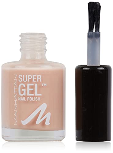 Manhattan Super Gel Nagellack – Gel Maniküre Effekt ganz ohne UV Licht – Nail Polish mit bis zu 14 Tagen Halt – Farbe Girl Group Blush 200 – 1 x 12ml von Manhattan