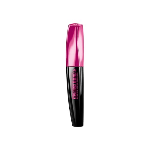 Manhattan Wonder'Bond Bonding Serum Mascara, verlängernde Mascara mit Bonding-Komplex, cleane & vegane Formel, für empfindliche Augen, Fb 001 Black, 11 ml von Manhattan