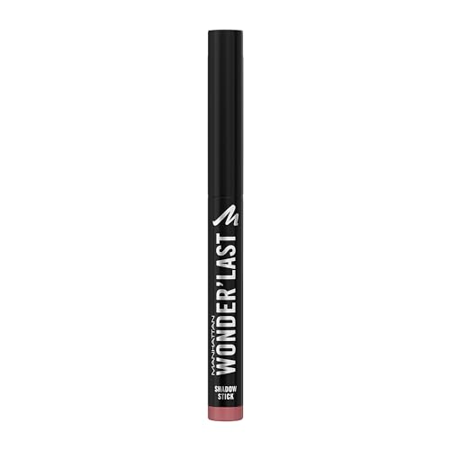 Manhattan Wonder'Last Shadow Stick 007 Pink Fizz, intensiver und hochpigmentierter Eyeshadow-Stift von Manhattan