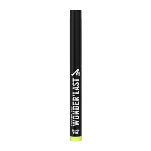 Manhattan Wonder'Last Shadow Stick 008 Galactic Green, intensiver und hochpigmentierter Eyeshadow-Stift von Manhattan