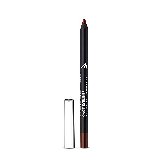 Manhattan X-Act Eyeliner Pen, Brauner Eyelinerstift für den idealen Lidstrich, Waterproof, Farbe Moccacino 94Z, 1 x 1g von Manhattan