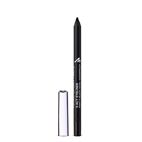 Manhattan X-Act Eyeliner Pen, Schwarzer Eyelinerstift für den idealen Lidstrich, Waterproof, Farbe Paint It Black 1010N, 1 x 1g von Manhattan