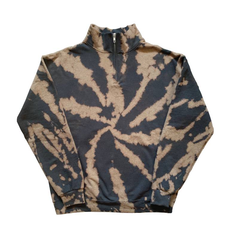 The Quarter Zip Sweatshirt in Schwarz von ManhattanBleach