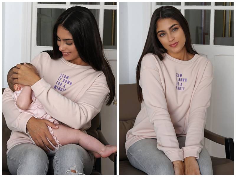 Mania Stillpullover Mari Powder von ManiaNursing