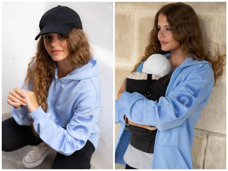 Mania Tragejacke Tragepullover Umstandspullover Babybauchpullover Xs - Xxl von ManiaNursing