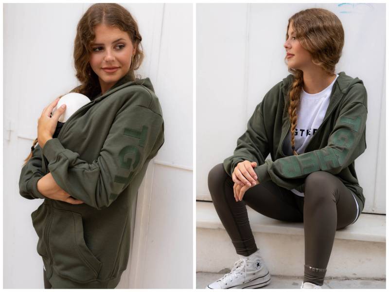 Mania Tragejacke Tragepullover Umstandspullover Babybauchpullover Xs - Xxl von ManiaNursing