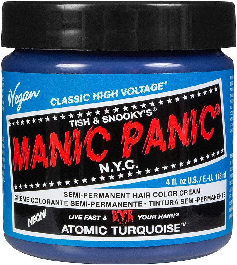 Manic Panic Atomic Turquoise - Classic Haar-Farben türkis Manic Panic Atomic Turquoise - Classic Haar-Farben türkis von Manic Panic