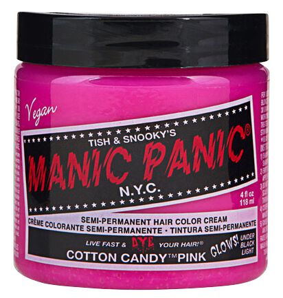 Manic Panic Cotton Candy Pink - Classic Haar-Farben pink von Manic Panic