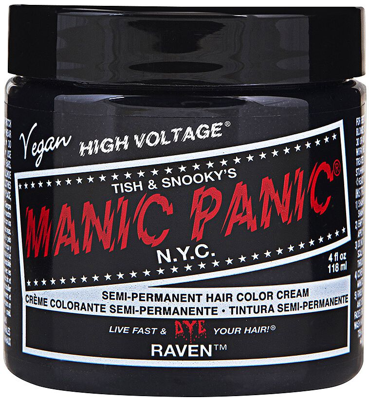 Manic Panic - Gothic Haar-Farben - Raven Black - Classic - schwarz von Manic Panic