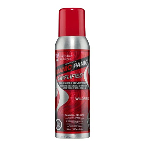 Manic Panic - Wildfire Colour Spray Uk Vegan Cruelty Free Temporary Red Hair Colour 100ml von Manic Panic