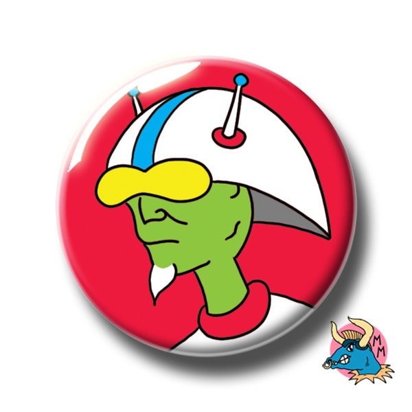 Grüne Alien Abzeichen. Alien-Abzeichen. Pin. Platz-Abzeichen. Platz-Pin. Metallstift Anstecker. Buttons. Stifte. Button von ManicMinotaur