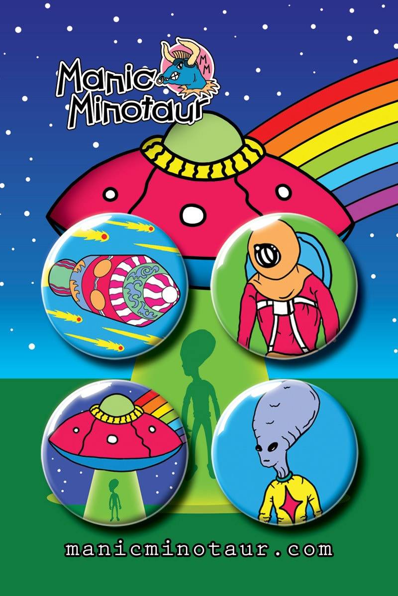 Weltraum Badges #1. Pin Anstecker. Knopfabzeichen. Knopf Nietstifte. Anstecknadel. Button. Kinder Geschenk. Geschenk von ManicMinotaur