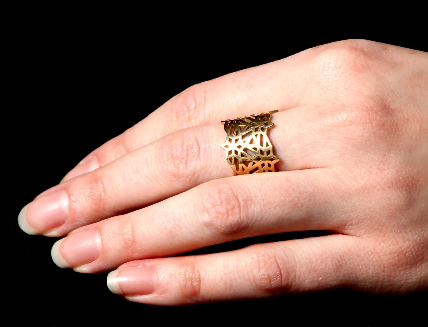 Hexflower Ring Hexflower Ring von ManifoldBrooklyn