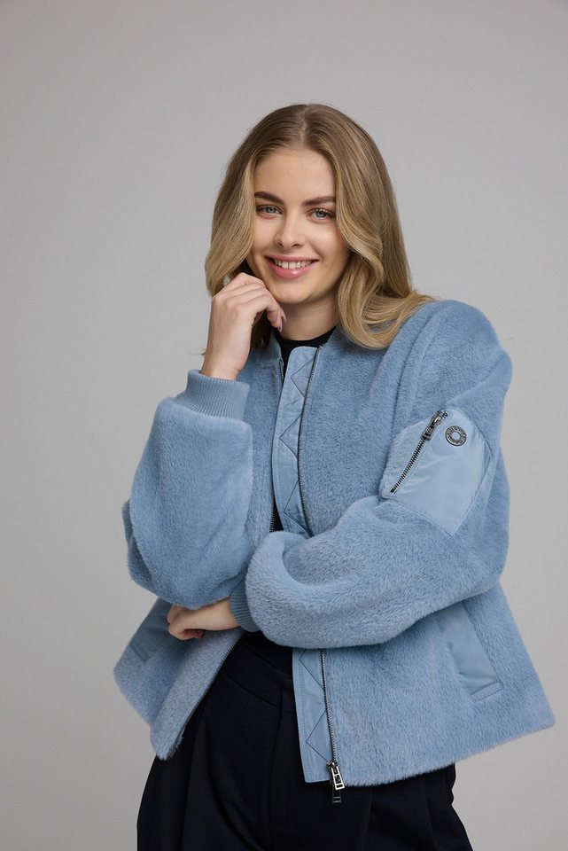 Manisa Kurzjacke Fakefurblouson von Manisa