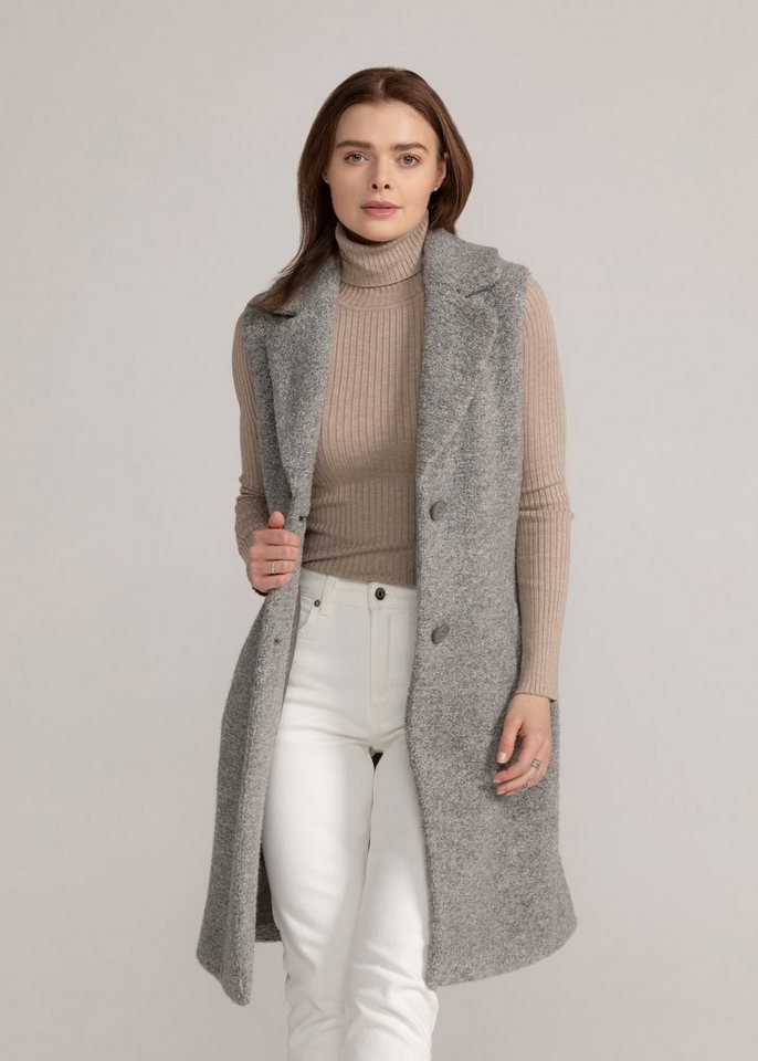 Manisa Steppjacke Wollweste Reverskragen Manisa Steppjacke Wollweste Reverskragen von Manisa