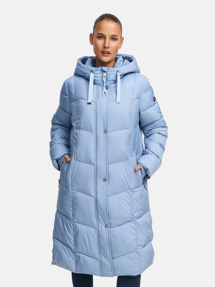 Manisa Steppjacke rec.oversizeLongFakedownmantel von Manisa
