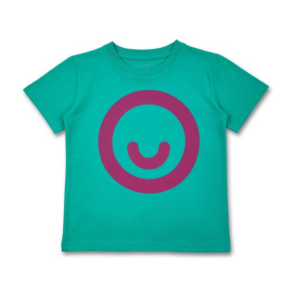 Manitober Kinder T-Shirt Smiley (Bio-Baumwolle kbA) von Manitober