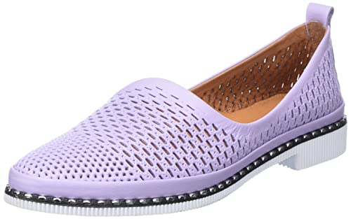 Manitu Damen 840020-59 Slipper, Pflaume, 36 EU von Manitu