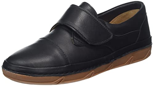 Manitu Damen 840025-01 Slipper, schwarz, 36 EU von Manitu