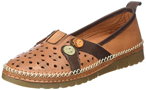 Manitu Damen 840039-21 Slipper, mittelbraun, 38 EU Manitu Damen 840039-21 Slipper, mittelbraun, 38 EU von Manitu