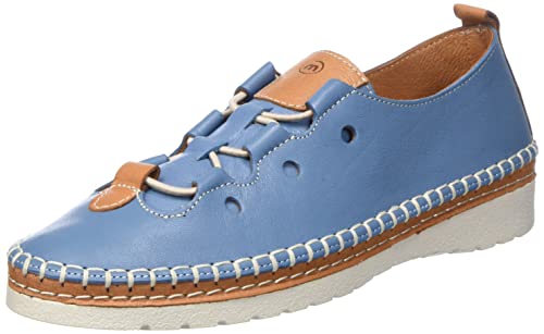 Manitu Damen 840061-05 Sneaker, blau, 38 EU Manitu Damen 840061-05 Sneaker, blau, 38 EU von Manitu