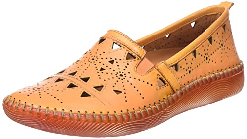 Manitu Damen 840073-62 Slipper, orange, 41 EU von Manitu