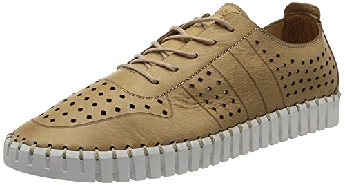 Manitu Damen 850003-21 Sneaker, Mittelbraun, 38 EU von Dr. Brinkmann