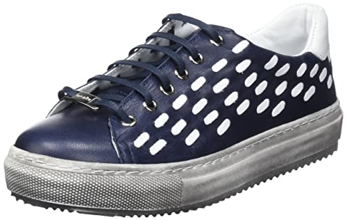 Manitu Damen 850020-05 Sneaker, Blau, 36 EU von Manitu