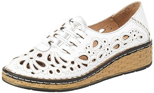 Manitu Damen 850096-03 Sneaker, weiß, 38 EU Manitu Damen 850096-03 Sneaker, weiß, 38 EU von Manitu