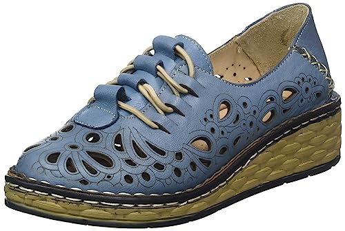 Manitu Damen 850096-05 Sneaker, blau, 34 EU von Manitu