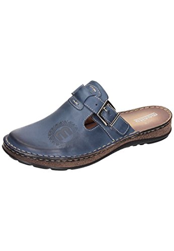 Manitu Damen 900500 Pantoletten, Blau (Blau) von Manitu