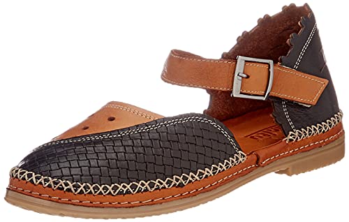 Manitu Damen 910000-01 Sandale, Schwarz, 36 EU Manitu Damen 910000-01 Sandale, Schwarz, 36 EU von Manitu