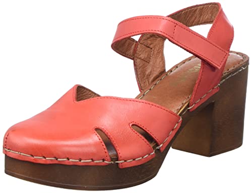 Manitu Damen 920001-04 Sandale, rot, 36 EU von Manitu