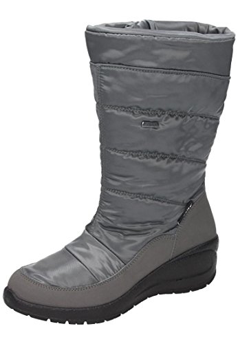 Manitu Damen 991183 Schneestiefel, Grau (Grau) von Manitu