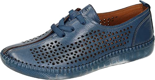 Manitu Damen 840072-05 Sneaker, blau, 41 EU Manitu Damen 840072-05 Sneaker, blau, 41 EU von Manitu